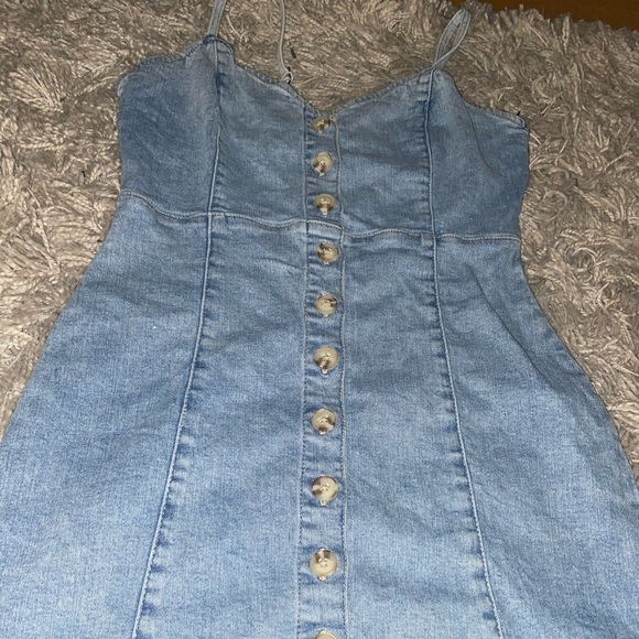 Jeans mini dress